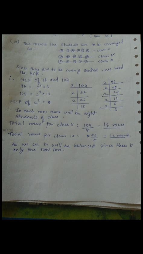 there are 104 students in class x and 96 students|SOLVED: there are 104 students in class 10 and 96 students.